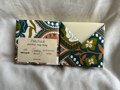 Patchouli natural soap bar