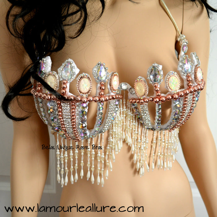 Pearl Princess Samba Carnival Top Dance Showgirl