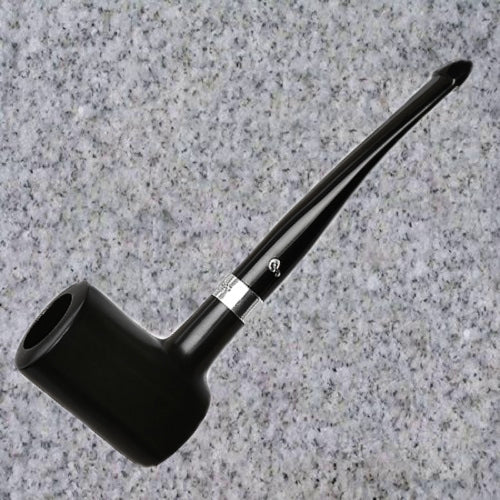 Peterson: Specialty Ebony Silver Tankard Smooth P-Lip