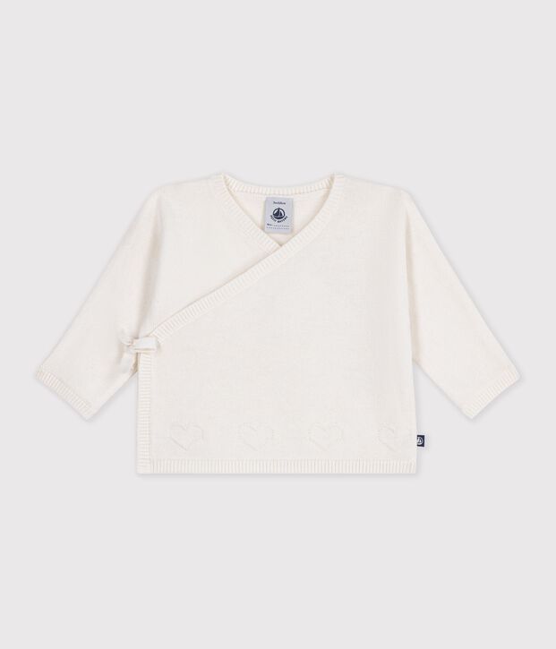 Petit Bateau Crossover Cardigan with Hearts-Multiple Colors!