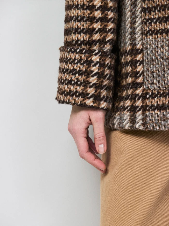 Petite Heritage Check Belted Jacket