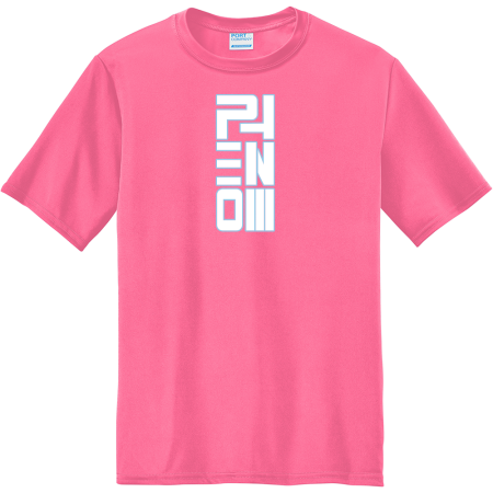Phenom T-Shirt (Vertical) - Pink/ White