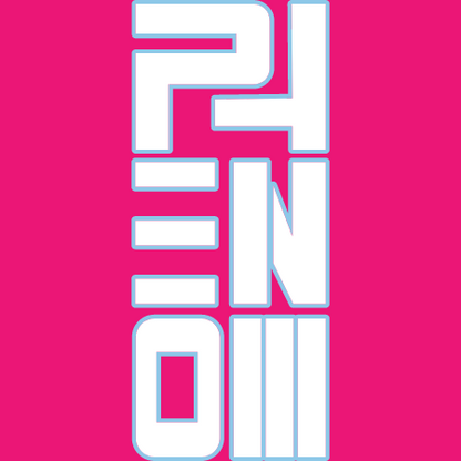 Phenom T-Shirt (Vertical) - Pink/ White