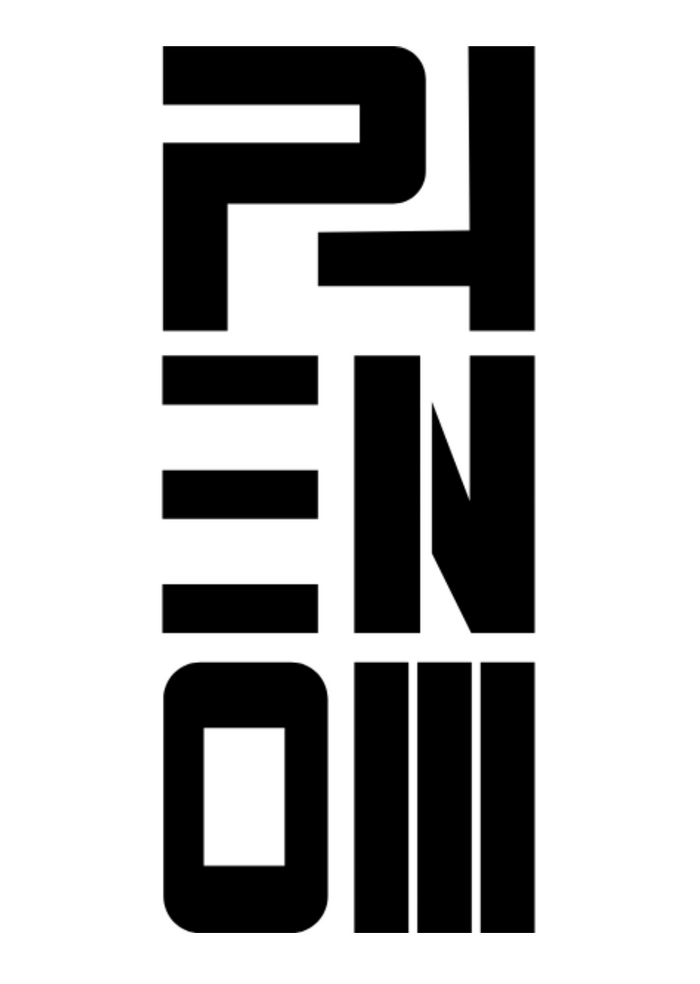 Phenom T-Shirt (Vertical) - White/ Black