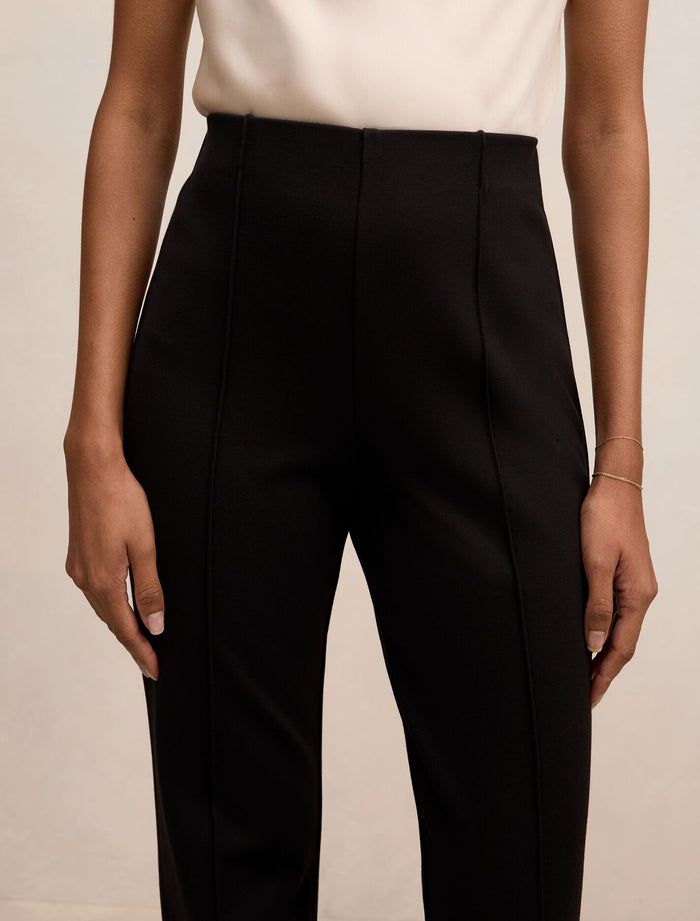 Piper Petite Ponte Straight Leg Pants Forever New