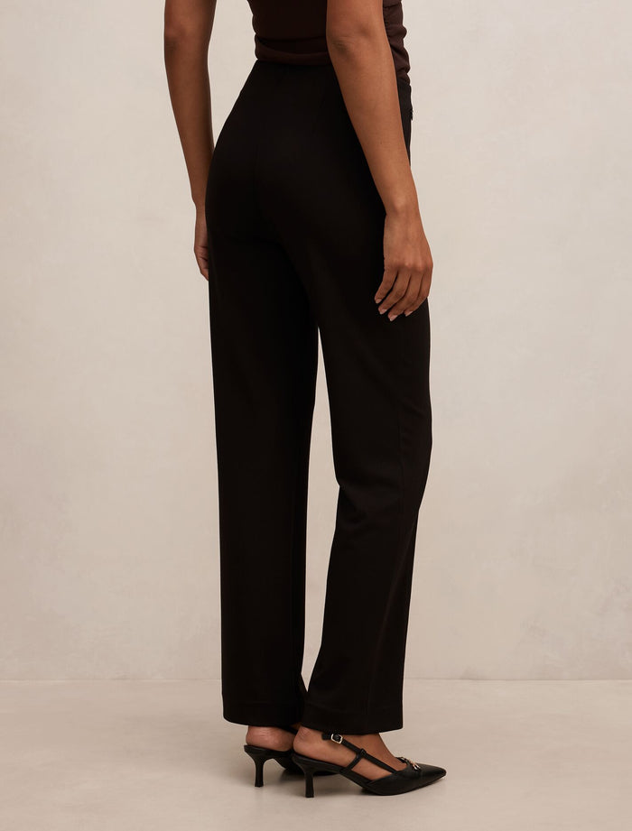 Piper Ponte Straight Leg Pants Forever New