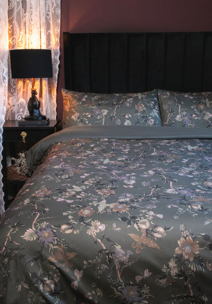 Poison Garden Print Bedding Set - UK King