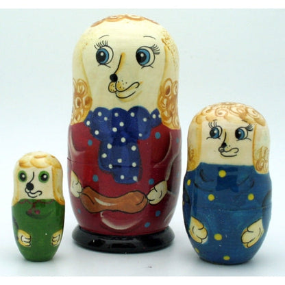 Poodle Nesting Doll set