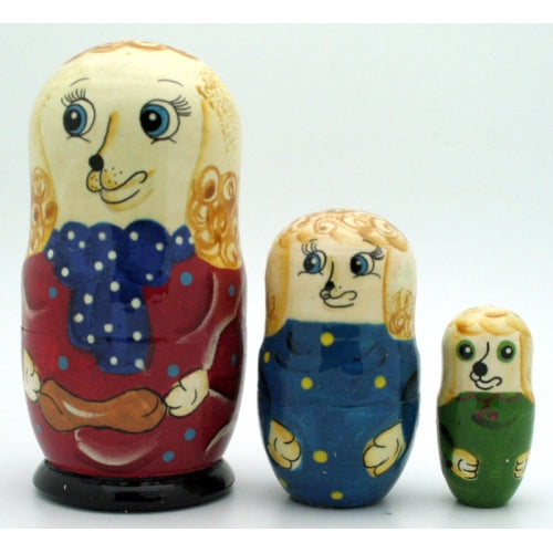 Poodle Nesting Doll set