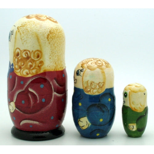 Poodle Nesting Doll set