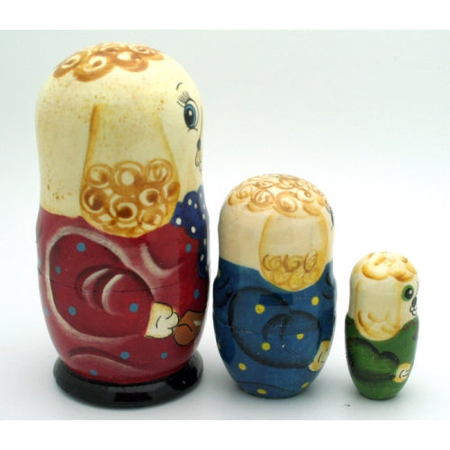 Poodle Nesting Doll set