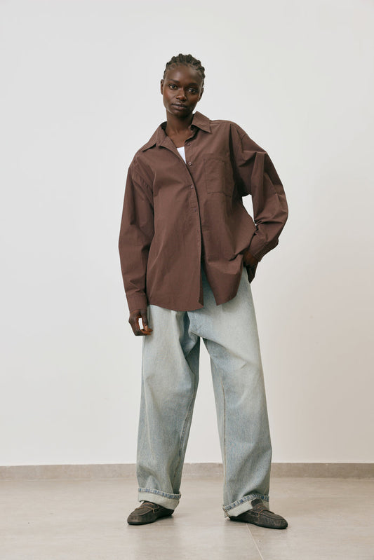 poplin top