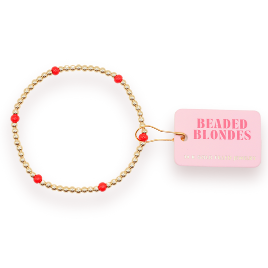 Poppi Bracelet Bright Red
