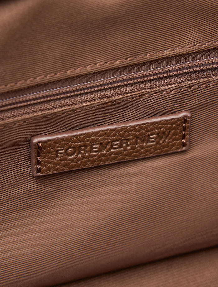 Portia Padlock Soft Clutch Forever New