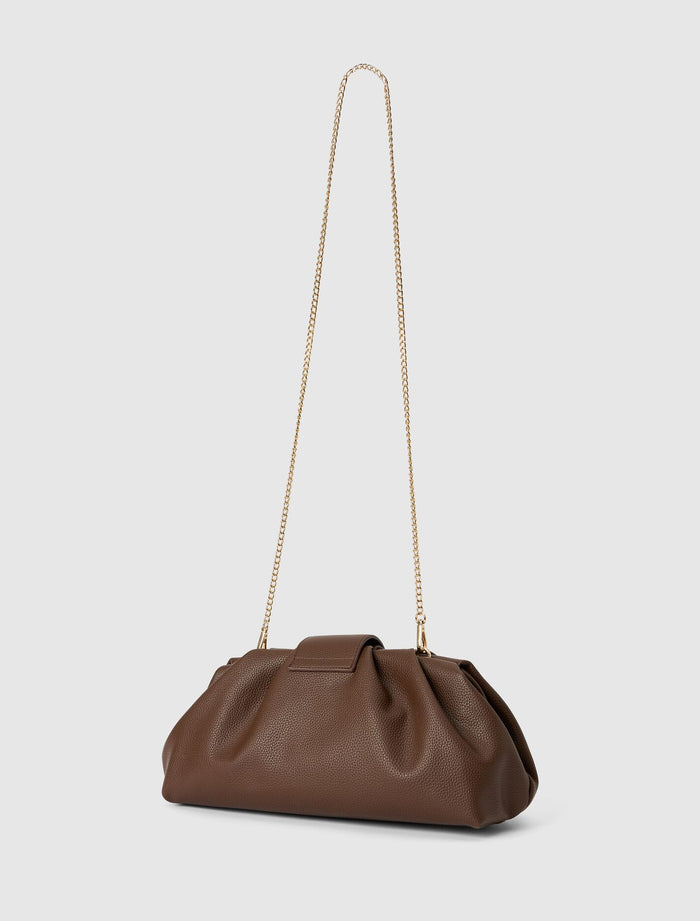 Portia Padlock Soft Clutch Forever New