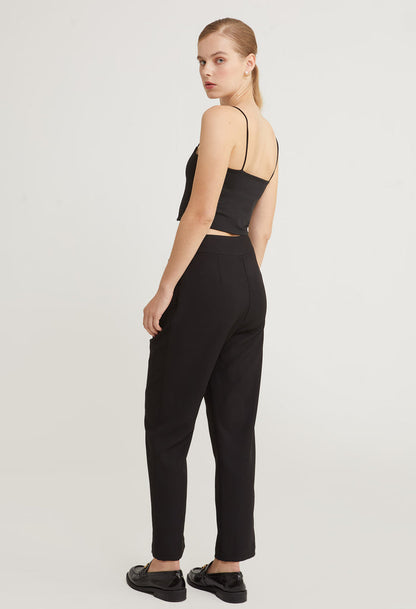 Power Edge Pleated Straight Cut Pants