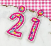 '21' Beaded