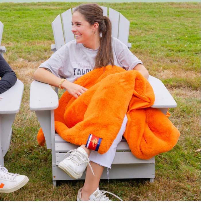 Pretty Rugged Long Lap Blanket