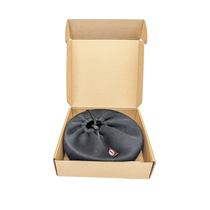 Primus Litech Frying Pan 21cm Small in its protective mesh sack in its packaging on a white background