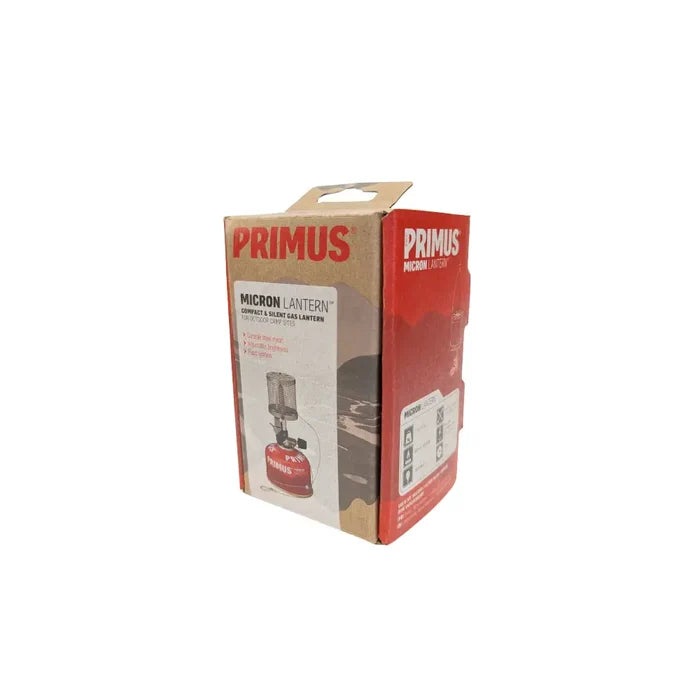 Primus Micron Steel Mesh Lantern packaging on a white background