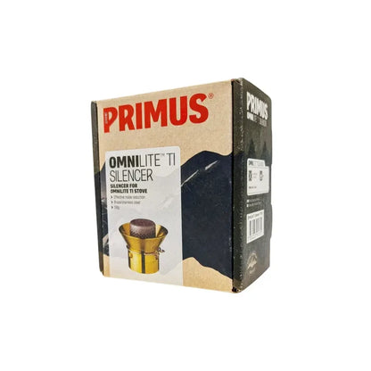 Primus OmniLite TI Silencer packaging on a white background