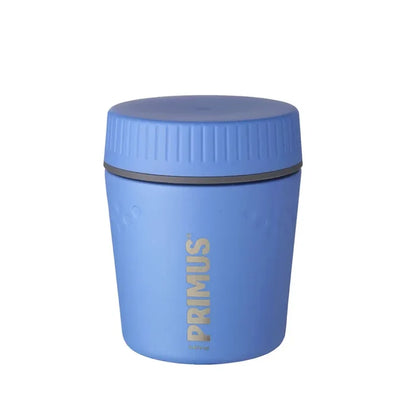 Blue insulated Primus Lunch Jug on a white background