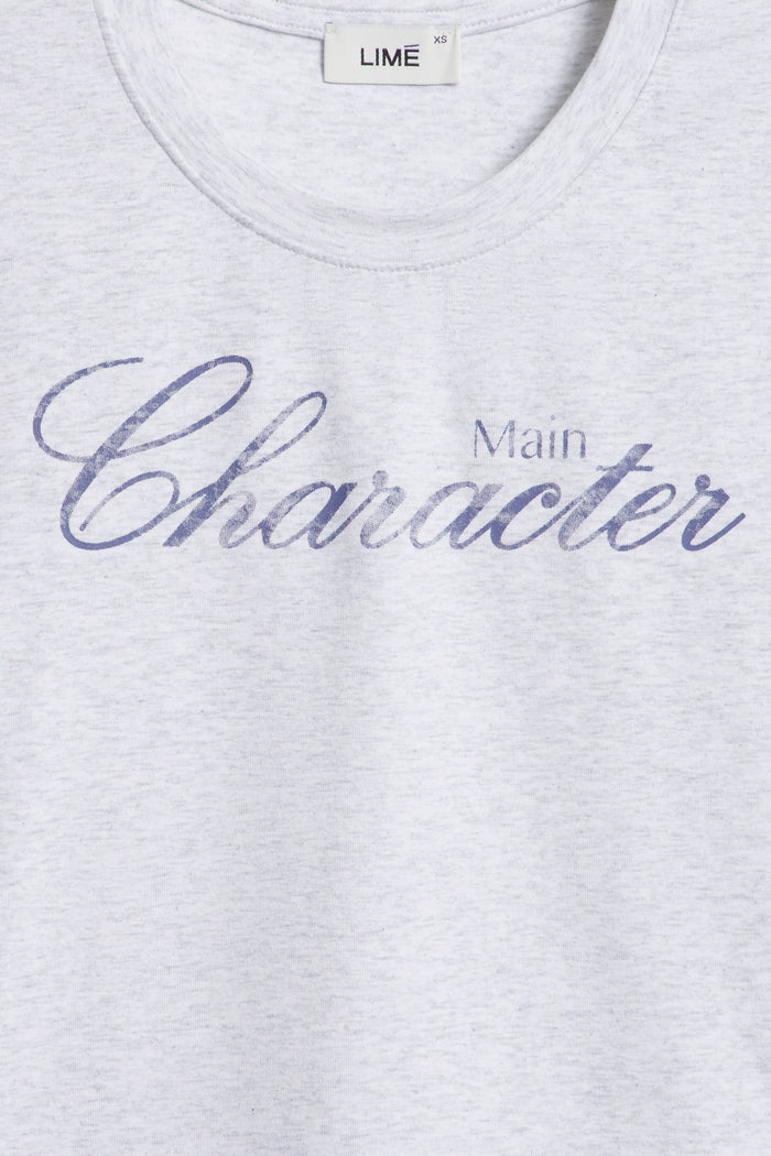 LIGHT GREY MELANGE