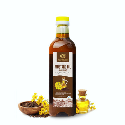 Pure Cold Pressed Mustard Oil | Supports Healthy Digestion
