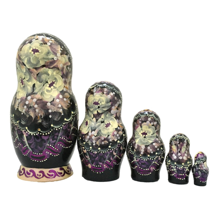 Matryoshka doll purple