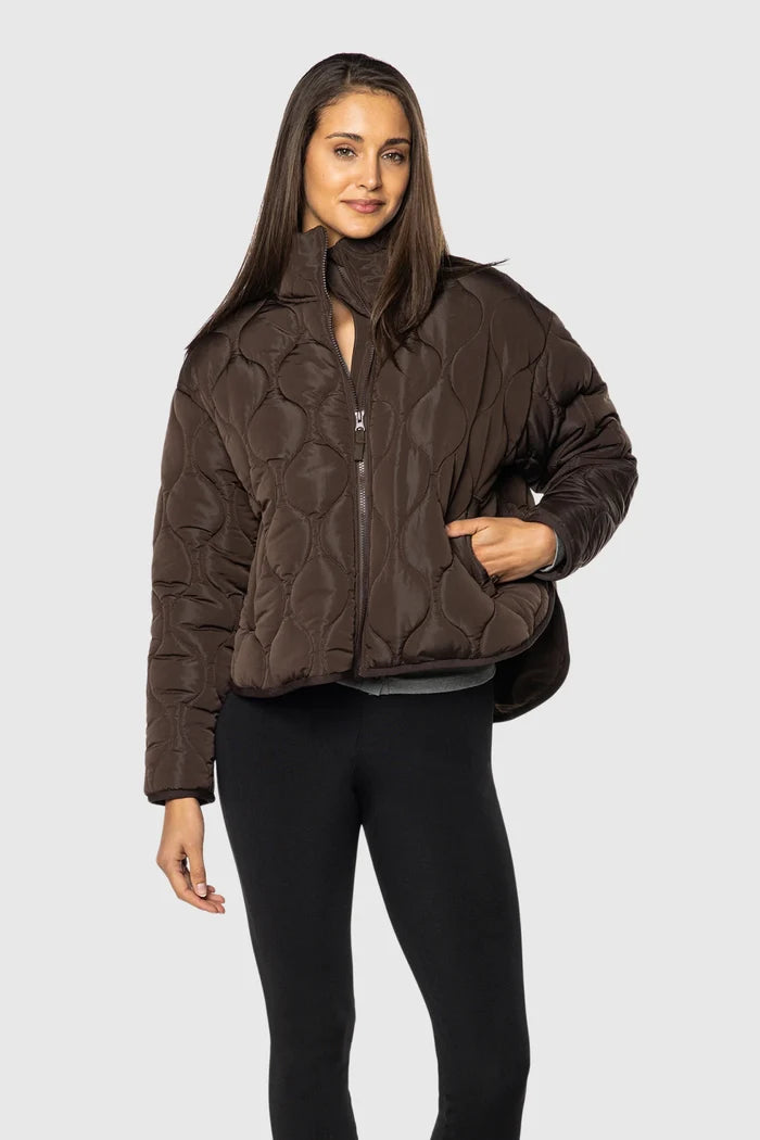 Quilted Dream Puff Outerwear - Front