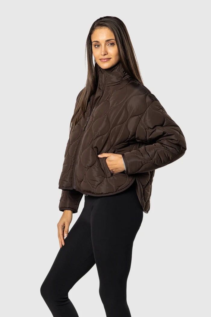 Quilted Dream Puff Outerwear - Back