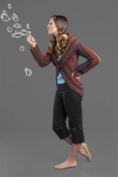 Radiant Cardigan Pattern Universal Yarn