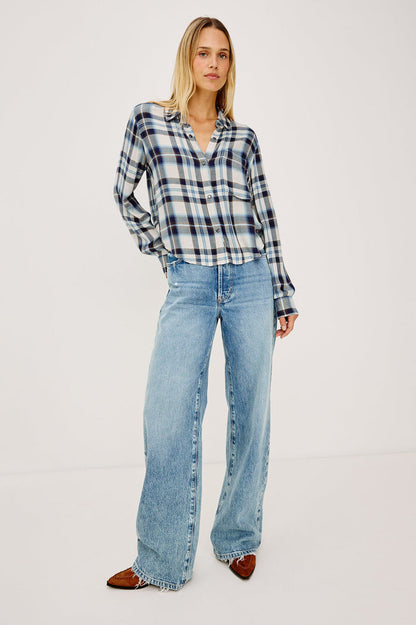 Rails Malin Top in Ecru Midnight