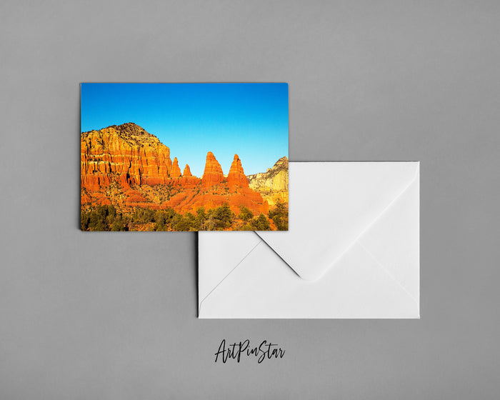 Red Stone Cliffs Sedona, Arizona Landscape Custom Greeting Cards