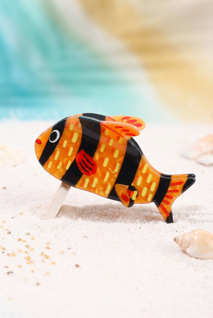 Reel It In Jumbo Vibrant Fish Hair Claws-B-Cute-Trendy-Shop-Womens-Boutique-Clothing-Store
