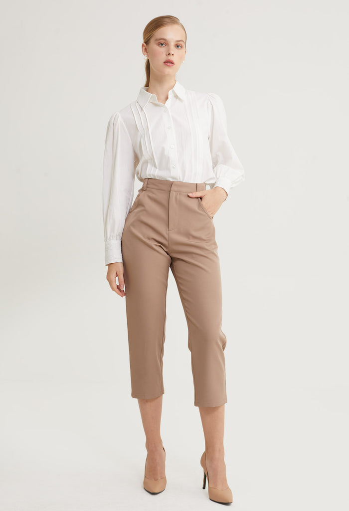 Refined Ease Straight Cut Trousers