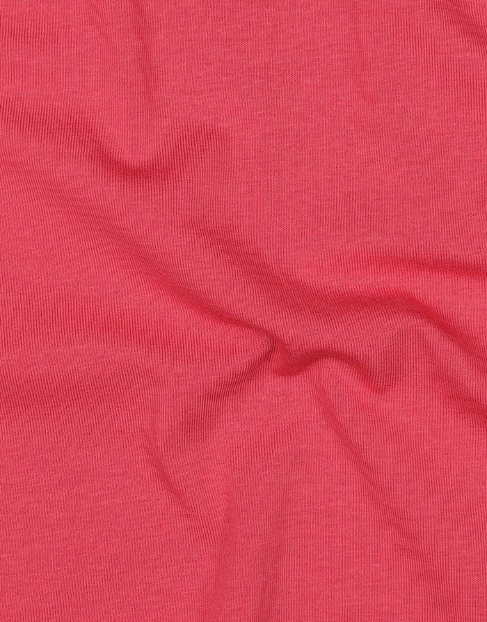 Remnant 50cm - Spiced Coral Organic Cotton Jersey Fabric