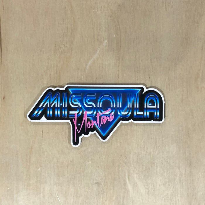 Retro Missoula Decal