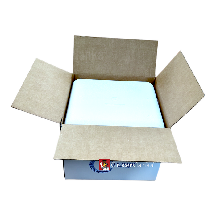 Reusable Styrofoam Cooler Box & Ice Packs