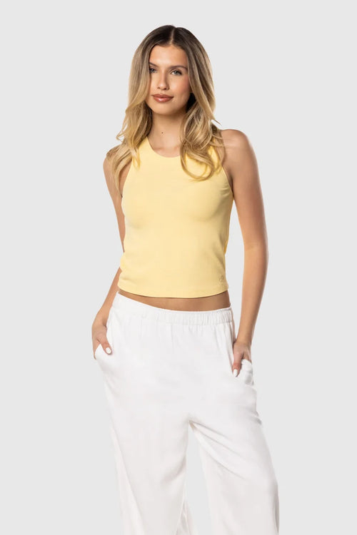 Ribbed Tank Tank Tops - Front