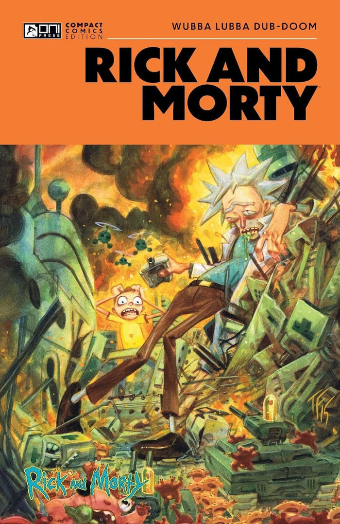Rick and Morty Oni Compact Comics Edition: Wubba Lubba Dub-DOOM Comics NEW lunar distribution