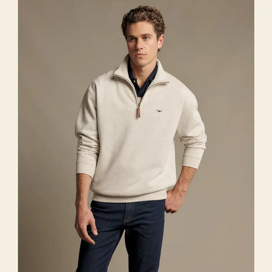 RM Williams Mulyungarie Quarter-Zip Sweatshirt