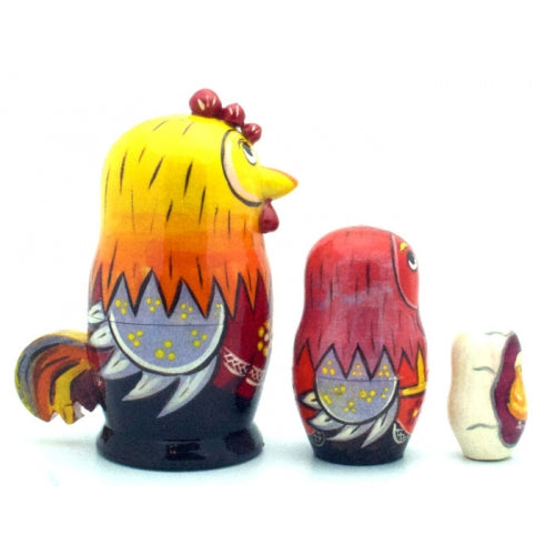 Rooster Nesting Doll