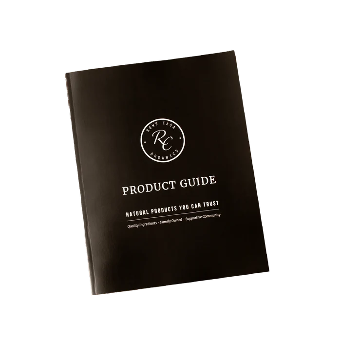 ROWE CASA ORGANICS PRODUCT GUIDE BOOK