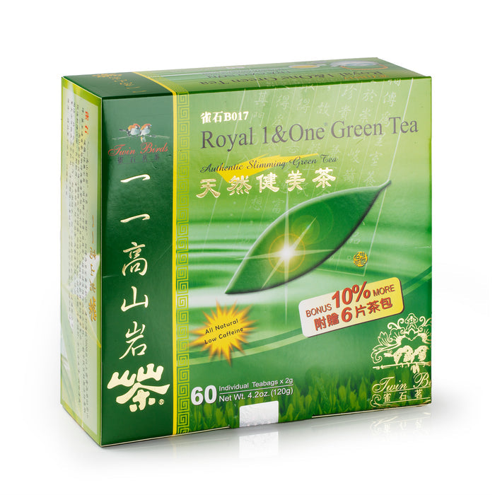 Royal 1&One Green Tea (60+6 Bags)