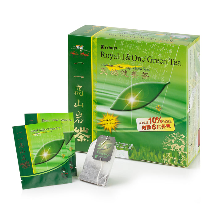 Royal 1&One Green Tea (60+6 Bags)