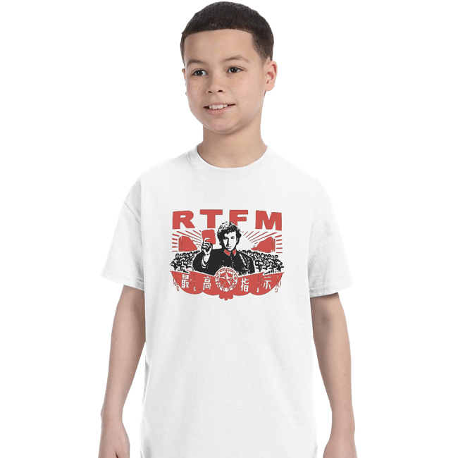 Secret_Shirts T-Shirts, Youth / XS / White RTFM