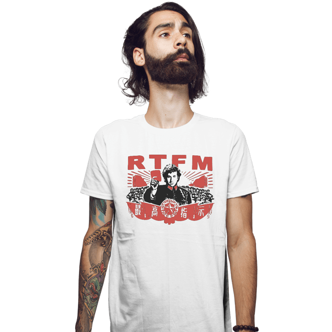Secret_Shirts Fitted Shirts, Mens / Small / White RTFM