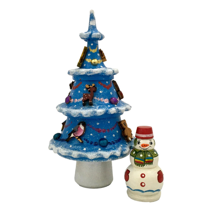 Russian Christmas nesting dolls