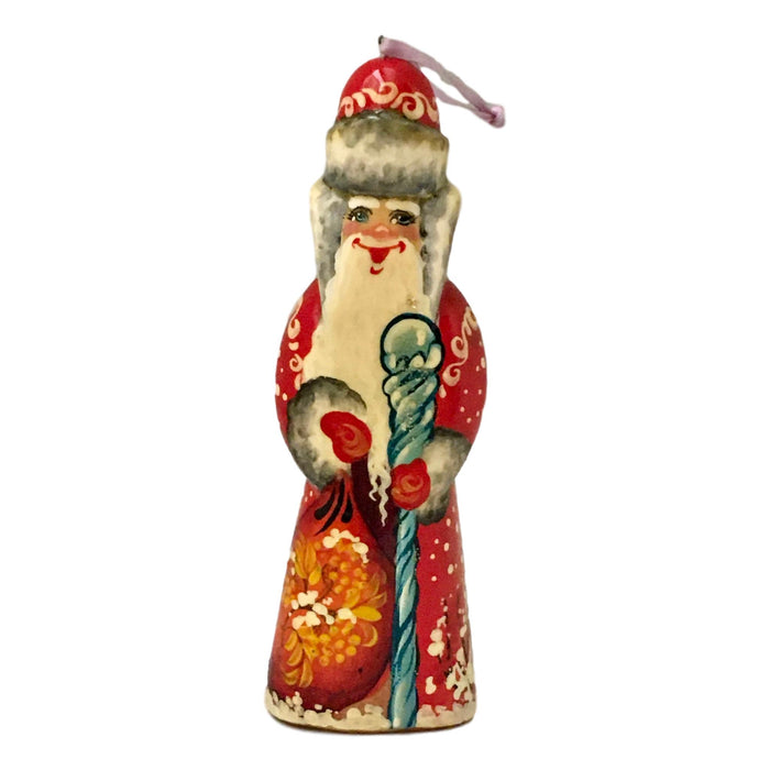 Russian Santa Christmas ornament